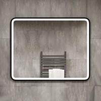 Мебель для ванной комнаты Art&Max Platino 100 подвесная, черная матовая, раковина AM7117-100