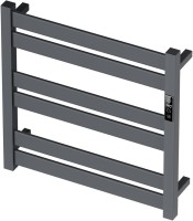 Полотенцесушитель электрический Bauedge Elite AF0036 52x53, темно-серый металлик