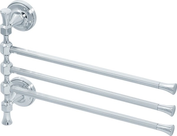 Полотенцедержатель Migliore Fortuna 27676 поворотный тройной, хром