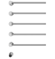 Полотенцесушитель электрический Wonzon & Woghand WW-AL315-BR С ВНУТРЕННЕЙ ЧАСТЬЮ, браширвоанный никель