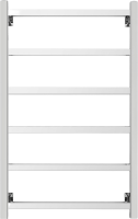 Полотенцесушитель электрический Secado Корсико 1 L 85x55 см, подключение слева, хром, лесенка