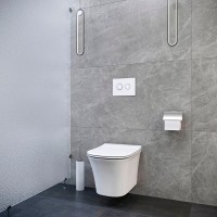 Унитаз подвесной Ceruttispa Arno Aria 7839 безободковый, с микролифтом