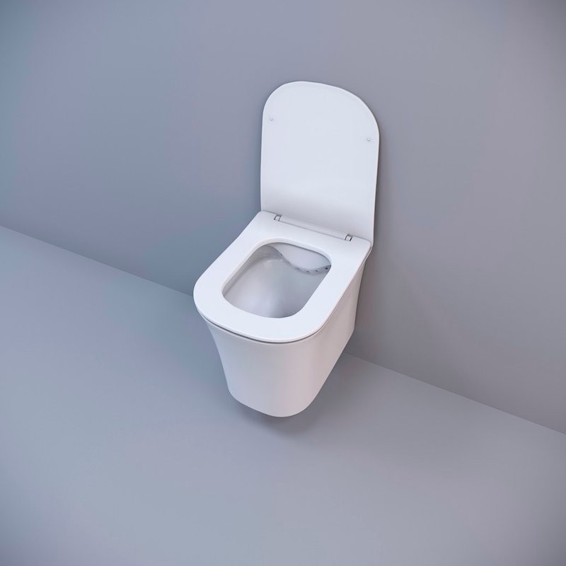 Унитаз подвесной Ceruttispa Arno Aria 7839 безободковый, с микролифтом