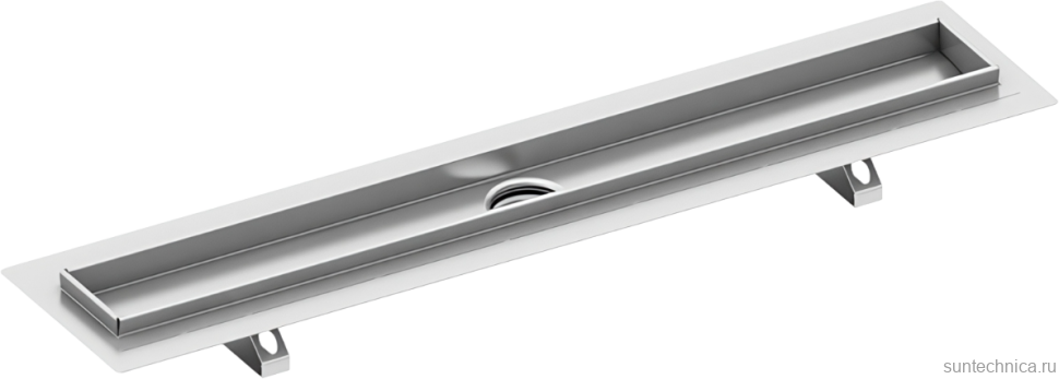 Душевой трап (лоток) TECE Drainline TECEdrainline 100 см стекло с сифоном