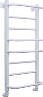 Полотенцесушитель водяной Comfysan Puro-K W-8 80х40 80x45 см, матовый белый, лесенка
