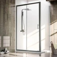 Душевой уголок Veconi Rovigo RV-072B 100x80 Душевой уголок Veconi Rovigo RV-072B 100x80
