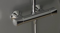 Душевая стойка Hansgrohe Crometta 160 1 Jet 27264400 с термостатом