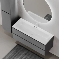 Мебель для ванной комнаты Sancos Folk 120 grey soft