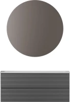 Мебель для ванной комнаты Sancos Folk 120 grey soft