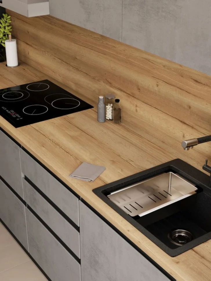 Мойка кухонная Emar Quartz EMQ-1520.Q Морион