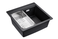 Мойка кухонная Emar Quartz EMQ-1520.Q Морион Мойка кухонная Emar Quartz EMQ-1520.Q Морион