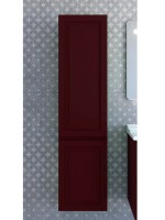 Шкаф-пенал для ванной Caprigo Wales Смальти 40 L бордовый