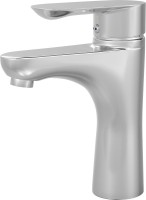 Тумба с раковиной AQUATON Сканди 55 белый глянец, белый матовый + Смеситель для раковины MEGA Truva MG-Z02 хром