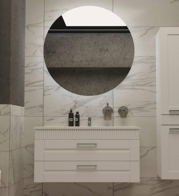 Мебель для ванной комнаты Sanvit Турин 2 100, белая