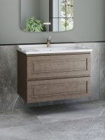 Тумба с раковиной Caprigo Wales 90 шоколадный орех