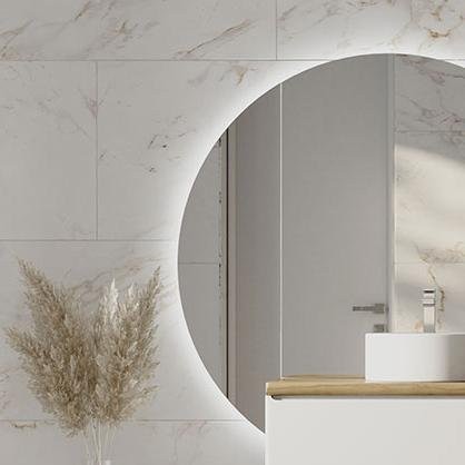 Зеркало Jorno Solis new 34, с подсветкой