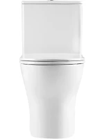 Унитаз-моноблок напольный BelBagno Lounge BB8618CPR-MN/SC безободковый, с микролифтом