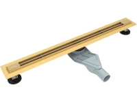 Душевой трап (лоток) Esbano Slim Line 70 cм, матовое золото