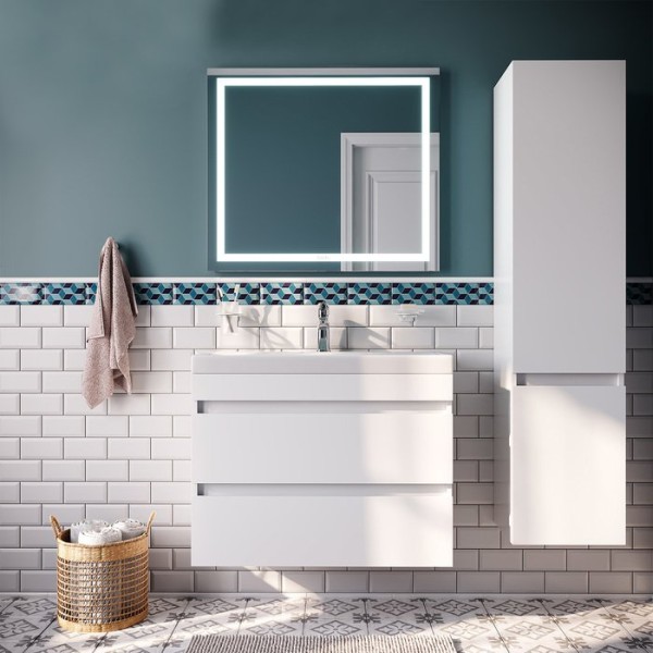 Мебель для ванной комнаты IDDIS Zodiac 80 подвесная, с ящиками