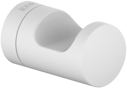 Крючок IDDIS Noa NOAWT10i41 белый матовый