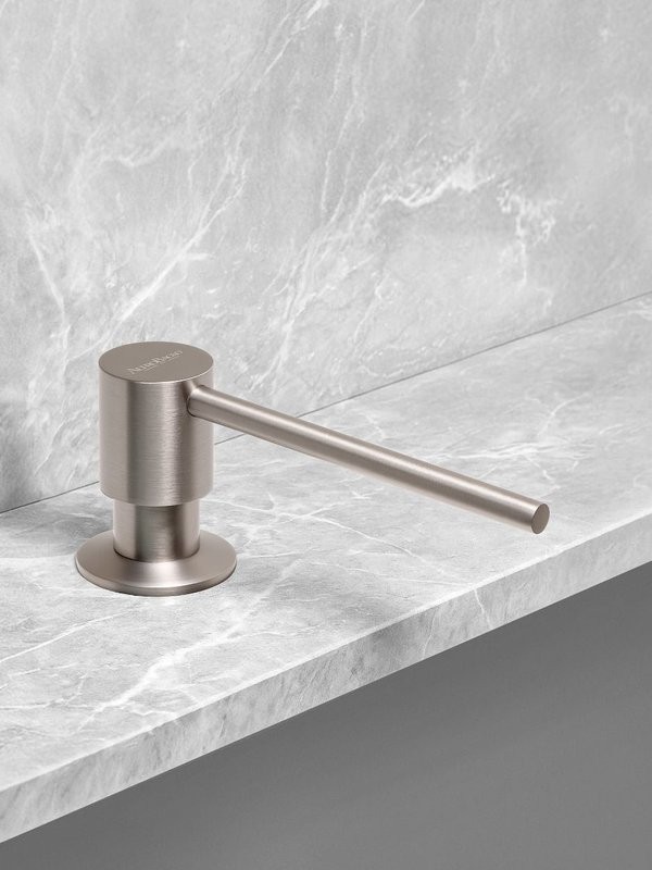 Дозатор для кухонной мойки AltroBagno Flusso 080501Ni никель