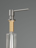 Дозатор для кухонной мойки AltroBagno Flusso 080501Ni никель Дозатор для кухонной мойки AltroBagno Flusso 080501Ni никель