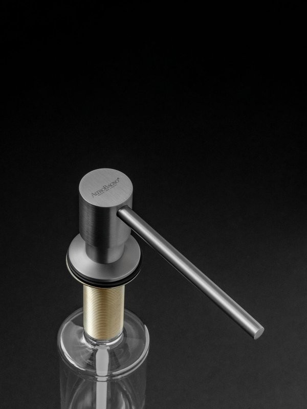 Дозатор для кухонной мойки AltroBagno Flusso 080501Ni никель