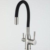 Смеситель для кухни Frap H69 F4396-5 сатин
