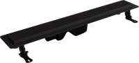 Душевой трап (лоток) RGW Drain Leo-30 черный, 60 см