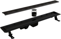 Душевой трап (лоток) RGW Drain Leo-30 черный, 60 см