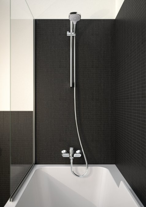 Смеситель для душа Hansgrohe Logis 71600000 + Душевой гарнитур Hansgrohe Croma Select E Vario 26582400