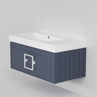 Тумба под раковину La Fenice Cubo 90 синяя