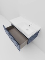 Тумба под раковину La Fenice Cubo 90 синяя