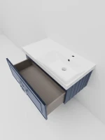 Тумба под раковину La Fenice Cubo 90 синяя
