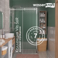 Душевой уголок Wasserkraft Vils 56R 14 110x80 см