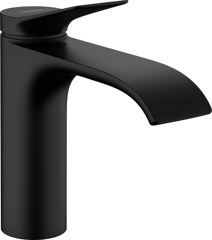 Смеситель для раковины Hansgrohe Vivenis 110 75020670 матовый черный