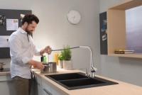 Смеситель для кухни Hansgrohe Talis Select M51 72822000 хром