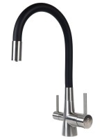 Смеситель для кухни Agger Elegant A3230322 с гибким изливом, сатин матовый