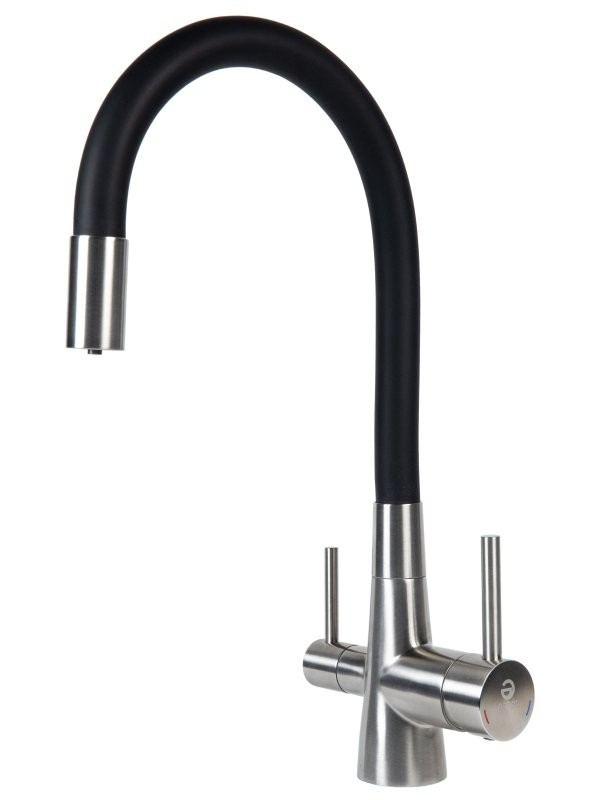 Смеситель для кухни Agger Elegant A3230322 с гибким изливом, сатин матовый