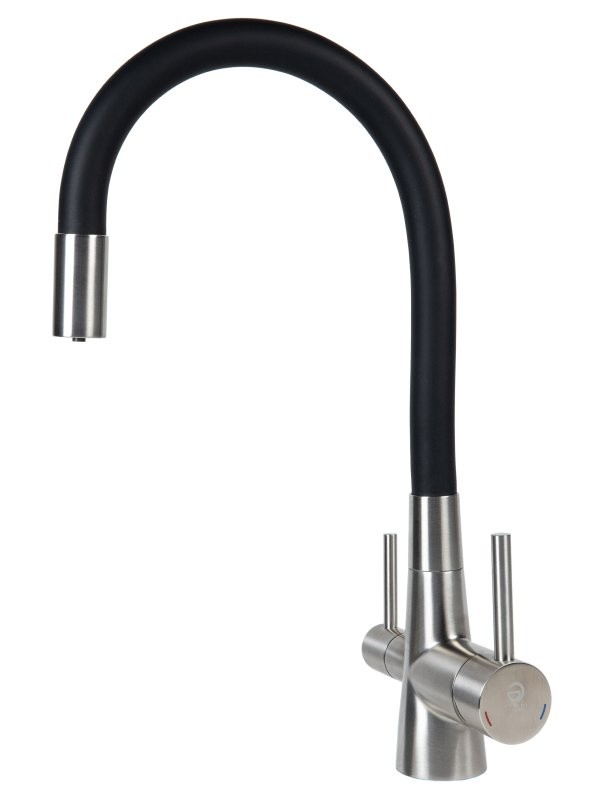 Смеситель для кухни Agger Elegant A3230322 с гибким изливом, сатин матовый