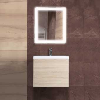 Мебель для ванной Art&Max Verona-Push 60 дуб сонома светлый