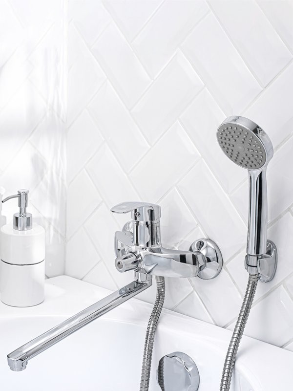 Смеситель с длинным изливом для ванны РМС SL85 SL85-006E