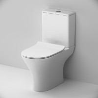 Унитаз-компакт напольный AM.PM Sense C748600SC FlashClean, безободковый, с микролифтом