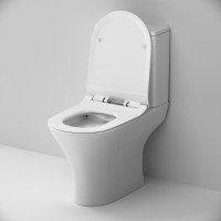 Унитаз-компакт напольный AM.PM Sense C748600SC FlashClean, безободковый, с микролифтом