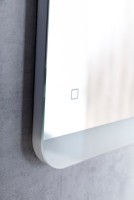 Мебель для ванной комнаты BelBagno Vittoria 80 подвесная, bianco opaco, белая глянцевая раковина