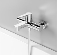Смеситель для ванны с душем Ravak Puri X070115 нержавеющая сталь