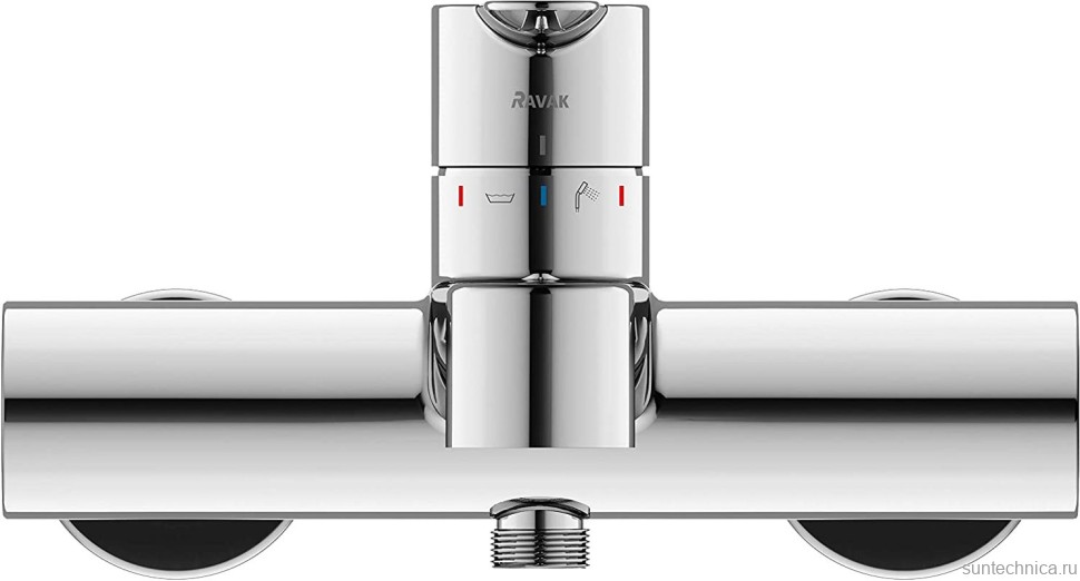 Смеситель для ванны с душем Ravak Puri X070115 нержавеющая сталь