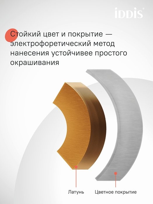 Смеситель для раковины IDDIS AIGBC00i01K с донным клапаном, хром матовый