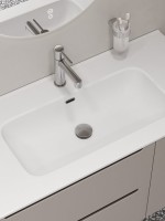 Смеситель для раковины IDDIS AIGBC00i01K с донным клапаном, хром матовый