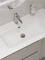 Смеситель для раковины IDDIS AIGBC00i01K с донным клапаном, хром матовый
